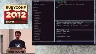 Ruby Conf 12 - Xiki: the Rubyfied Next-Generation Shell by Craig Muth