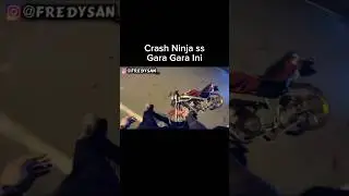 Be careful if you want to use worm tires #fredysan #crash #ninja