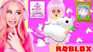 I Let My UNICORN Design My House In Adopt Me... *BAD IDEA* Roblox