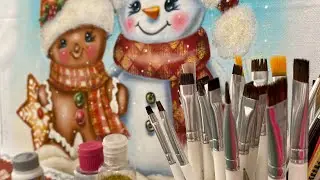 Boneco de neve com ginger - aula 4 
