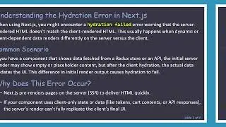 Fixing Hydration Failed Errors in Next.js by Conditional Client-Side Rendering