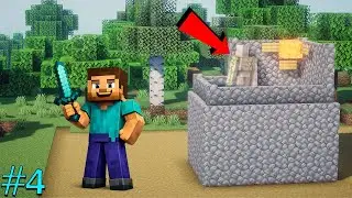 Let's Make Iron Farm in Survival World | Minecraft #4