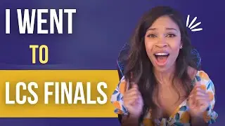 I WENT TO LCS FINALS // LEAGUE OF LEGENDS VLOG