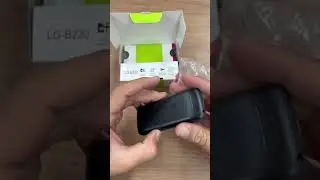 Unboxing celular LG-B220 com antena 2g #unboxing #lg #celular #shorts