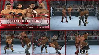 JohnMorrison & Miz vs JTG & shad TornadoTag match WWE SmackDown vs Raw 2010 PS2 1080p 60fps gameplay