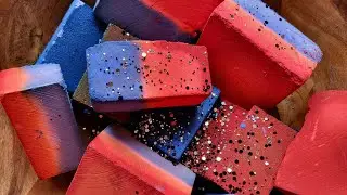 Soft But Crunchy Two-Tone Dyed Magking Gym Chalk 😋 Crisp Reforms ♡ ASMR