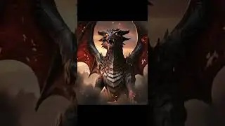 DragonBall with real looking ferocious Charizard #pokemon #adventure #ai #fear