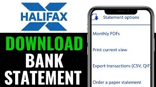 How to Download Bank Statement Halifax App 2026 (QUICK GUIDE)