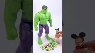 Unboxing Mickey & Hulk Toys ASMR Funny Videos #donald  #mickeymouse #hulk