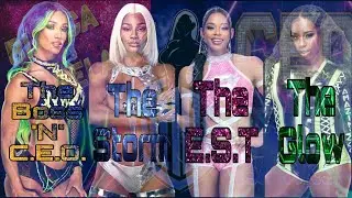Bianca Belair, Sasha Banks, Naomi & Jade Cargill (Theme Mashup)