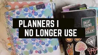 Planners I No Longer Use | Happy Planner, Coil, Bound, & More!