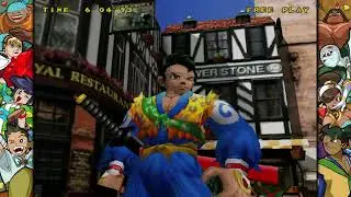Capcom Fighting Collection 2 Gameplay (PS4) - Power Stone - Arcade Mode with Ryoma