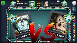 O Melhor do BRASIL da ATUALIDADE contra a &Igrave;NDIA-8BALL POOL