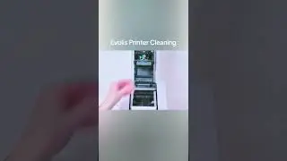 Evolis Printer Cleaning #swab #snap #cleaning #printer #evolis #tips #dustremoval