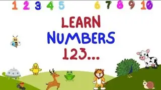 123 numbers counting | 21 to 30 numbers counting with Roman Numerals for kids.