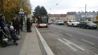 Autobus Linie 55A Speising Hermesstra&szlig;e in Wien