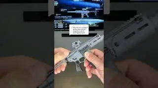 Miniature Sig MCX Rattler shell ejecting! 🤯