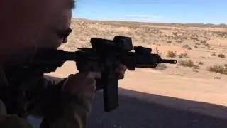 LMT Defense MARS-L (Modular Ambidextrous Rifle System-Light) Tactical AR Carbine/SBR Firing