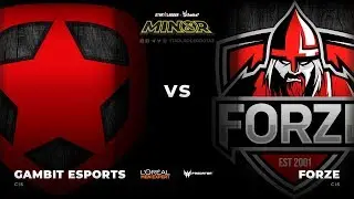 [RU] Gambit Esports vs forZe, Game 1,  StarLadder ImbaTV Dota 2 Minor Season 3 CIS Qualifier