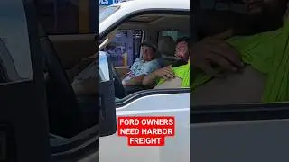 Ford Owners Need Harbor Freight to Keep their Junk on the Road. #shorts #viral #harborfreight