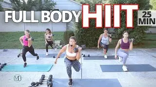 25 MIN Strength HIIT Workout Dumbbells | Cardio & Strength | Compound Moves