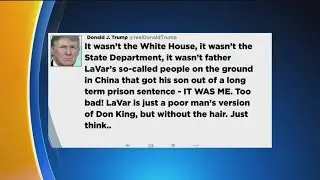 Feud Continues: Trump Calls LaVar Ball An &lsquo;Ungrateful Fool&rsquo;