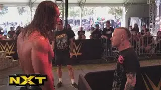 Slipknot's Corey Taylor hits Baron Corbin at the NXT Aftershock Festival