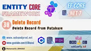 39 EntityFramework Core .NET 7 - Book App - Delete Record #entityframeworkcore #dotnet7