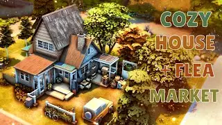 Уютный дом + Барахолка Симс 4 | Строительство | Cozy House Sims 4 | NO CC