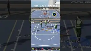 Vince Carter is a problem in NBA 2k25 MyTeam Park #nba #nba2k #2k #2k25 #MyTeam #park #basketball