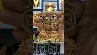 Beautiful CZ Jumkas at affordable price 750+$Hipping
