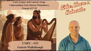 Cain&rsquo;s Legacy and Lamech&rsquo;s Song: Understanding Early Human Wickedness | Genesis 4:17-25