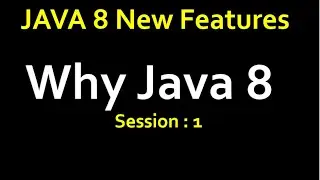 Introduction to Java 8 | Why java 8
