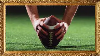Football Aesthetic | Framed Art For TV Screen | 4K | No Music