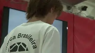 CTGA Trampoline Grade B Coach Course - Japanese Expert Toshio Harada   Basic TRA Technique (3/8)