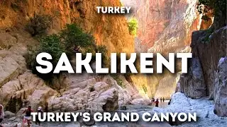 I SHOULDN'T BE DOING THIS... SAKLIKENT CANYON WALK