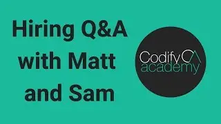 What is the web development hiring process like from the companies end?