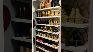 Shoe Shelf In Closet #closet #shoes #shoeorganizer