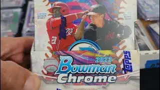 2023 Bowman Chrome Top rookies 1st auto.
