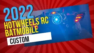Hotwheels 2022 RC Batmobile Custom