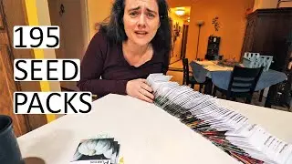 Opening Our Massive Seed Orders! BAKER CREEK and MIGARDENER - Almost 200 Seed Packs