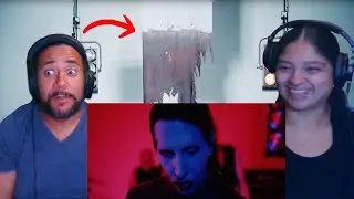 COUPLE REACTS TO Marilyn Manson - Raise The Red Flag (Music Video)