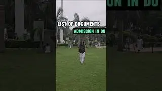 List of All Documents you need for admission in Delhi University | By  DU STUDENT #cuetdu2025