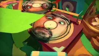 Having fun with Tearaway Unfolded's companion app.