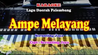 Lagu Daerah Palembang - AMPE MELAYANG - KARAOKE