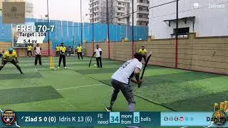 No Mercy vs Friends Eleven live cricket match | Pathan Bros Present Champions Trophy Season-1 live