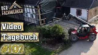 Fachwerkhaus VLog #102 - Etwas Gartenarbeit mit dem Teleskoplader