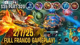 Mobile Legends - Part 320 Season 35: Full Franco Gameplay