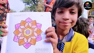 Happy Art Project at Zilla Parishad School, Munjwad | Art Therapy for Kids