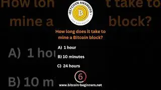 Test your Bitcoin knowledge! #bitcoinforbeginners
